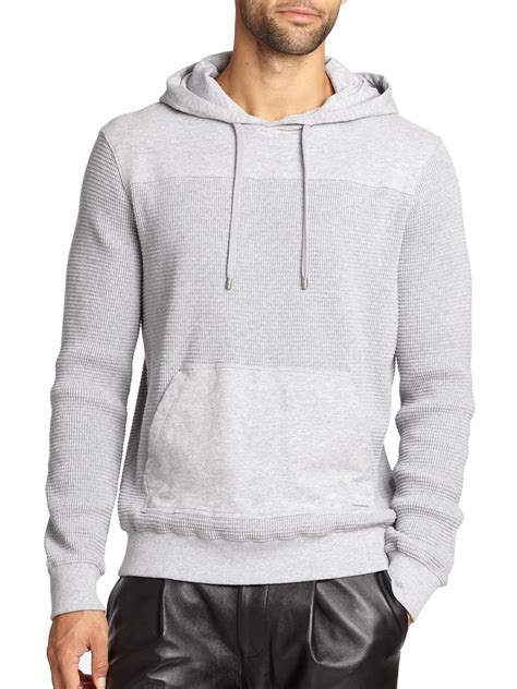 michael kors waffle hoodie|michael kors grey crewneck.